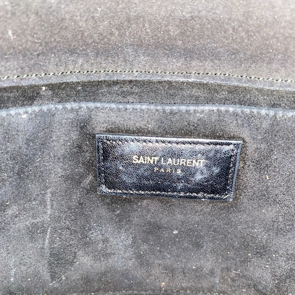 Saint Laurent Y Studs Besace Crossbody Bag - Picture 5 of 9